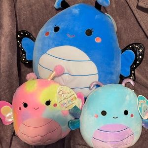 Squishmallow butterfly bundle